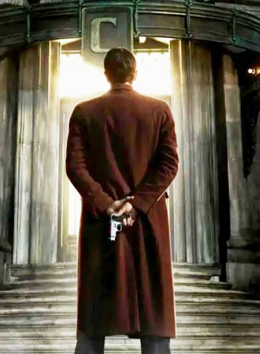 The Continental From the World of John Wick Colin Scott Winston Brown Coat