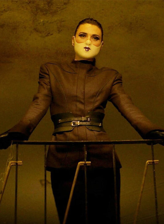 The Continental From the World of John Wick Katie McGrath Adjudicator Brown Jacket