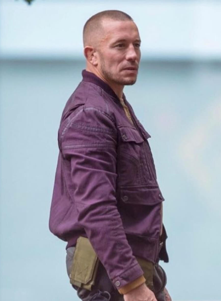 The Falcon and the Winter Soldier Batroc Leaper Purple Jacket