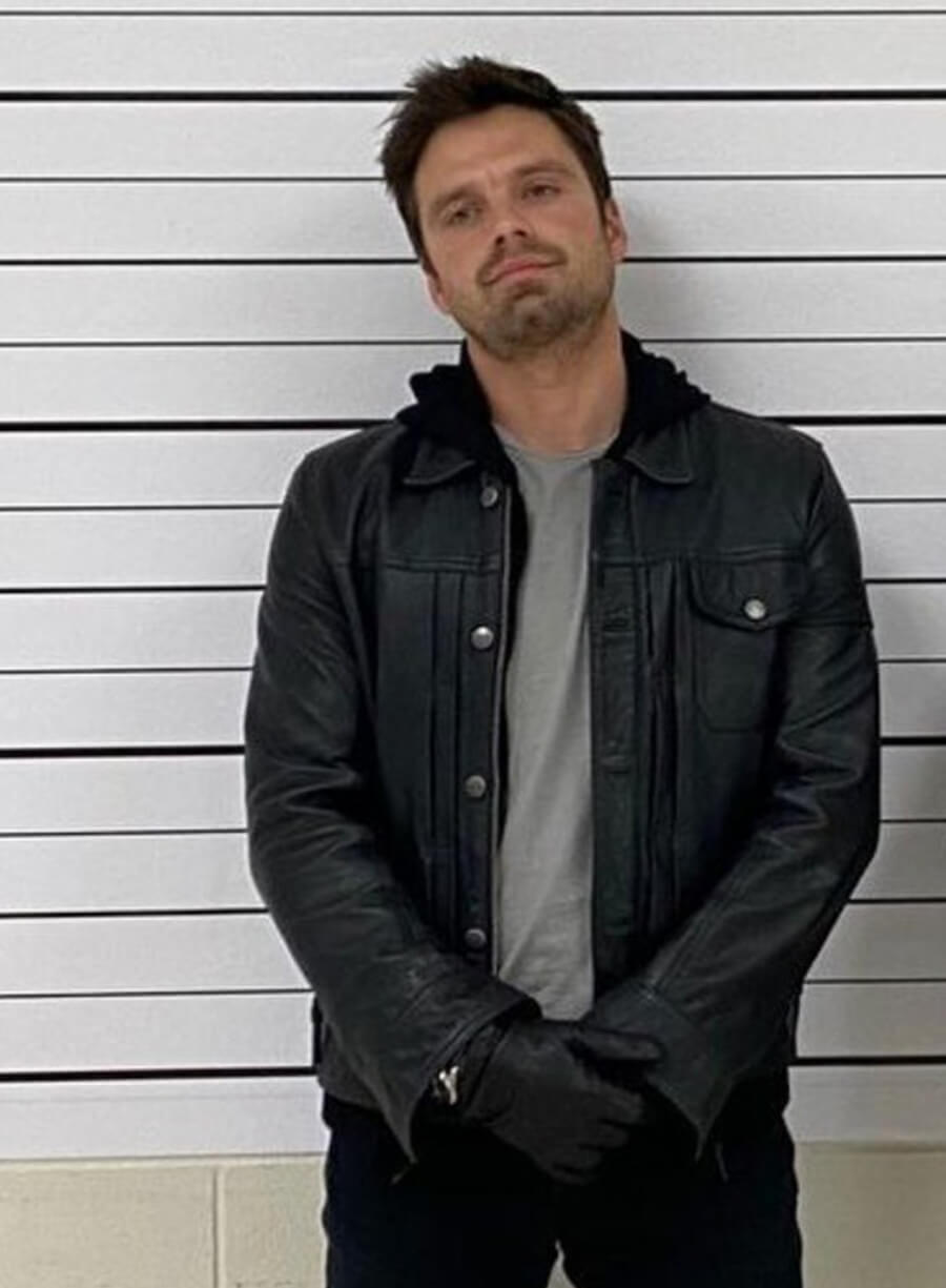 The Falcon and the Winter Soldier Bucky Barnes Leather Jacket