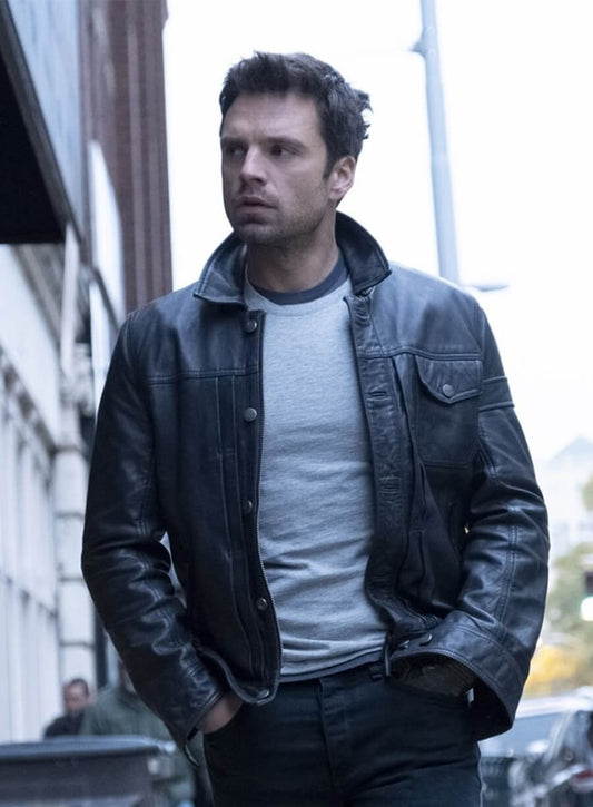 The Falcon and the Winter Soldier Bucky Barnes Leather Jacket