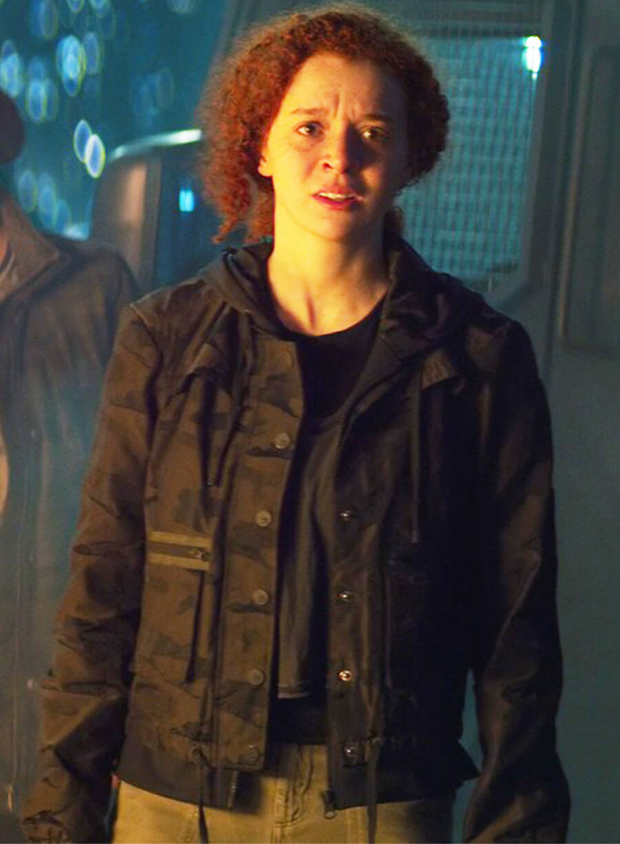 Erin Kellyman The Falcon and the Winter Soldier Camouflage Jacket