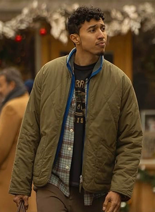 The Family Plan 2 Reda Elazouar Omar Quilted Jacket