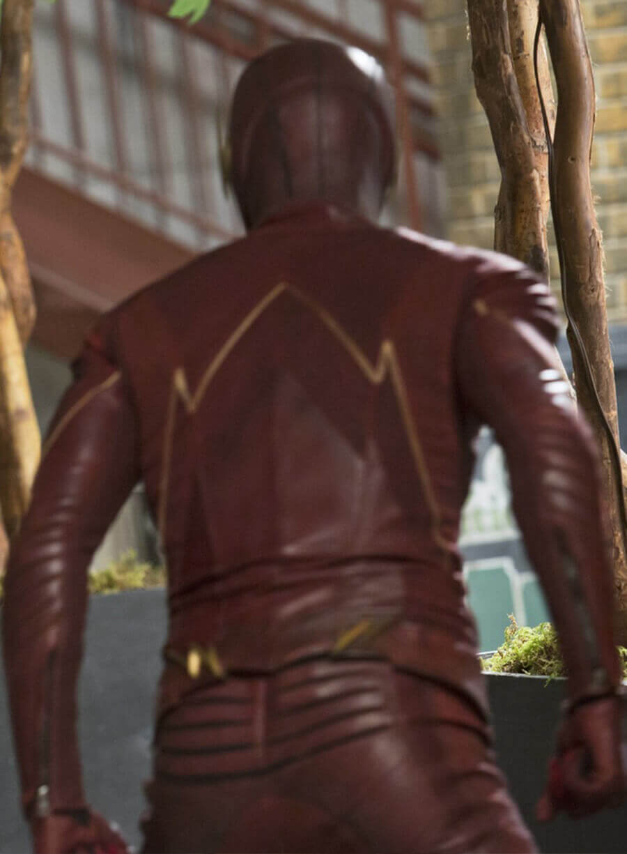 The Flash Barry Allen Red Costume Jacket