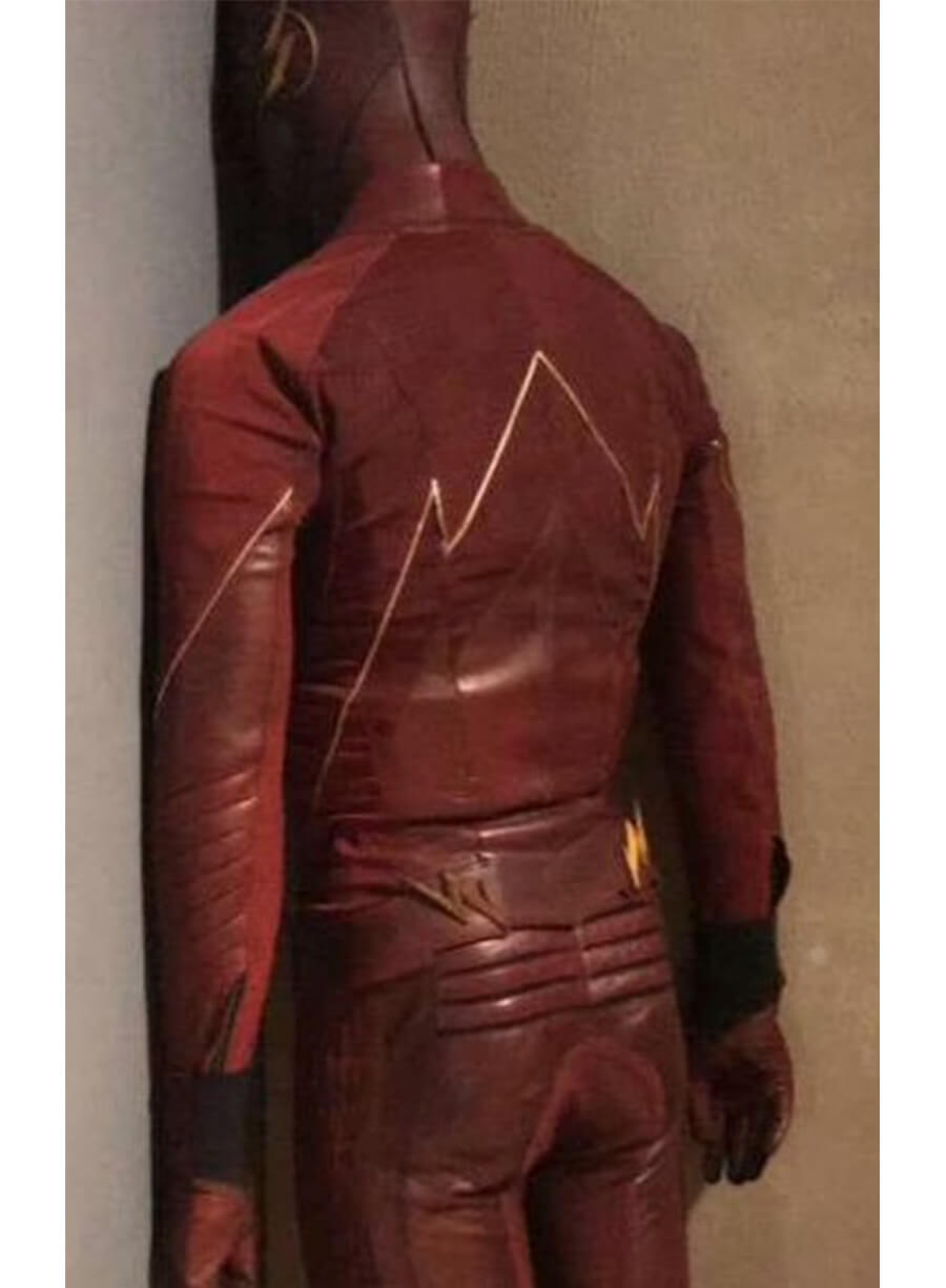 The Flash Barry Allen Red Costume Jacket