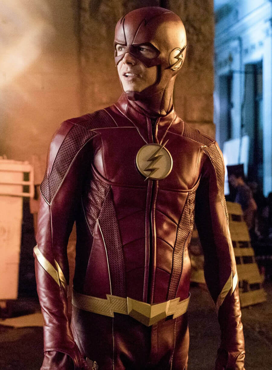 The Flash Barry Allen Red Costume Jacket