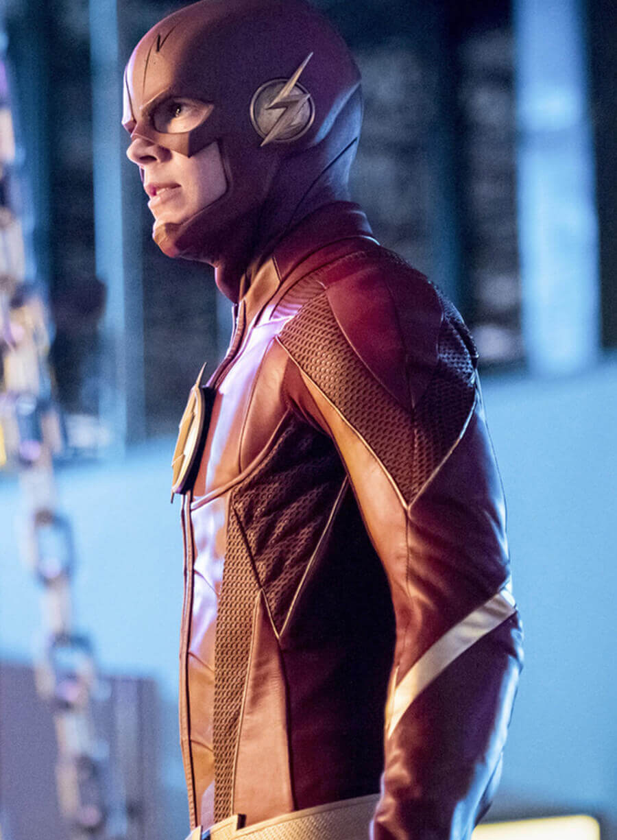 The Flash Barry Allen Red Costume Jacket