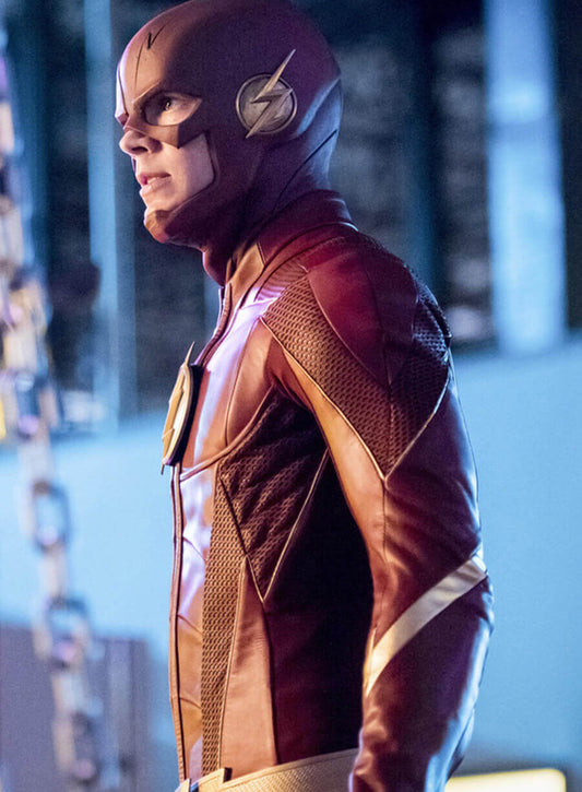 The Flash Barry Allen Red Costume Jacket