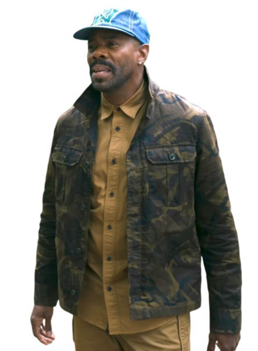 The Four Seasons Colman Domingo Danny Camouflage Jacket
