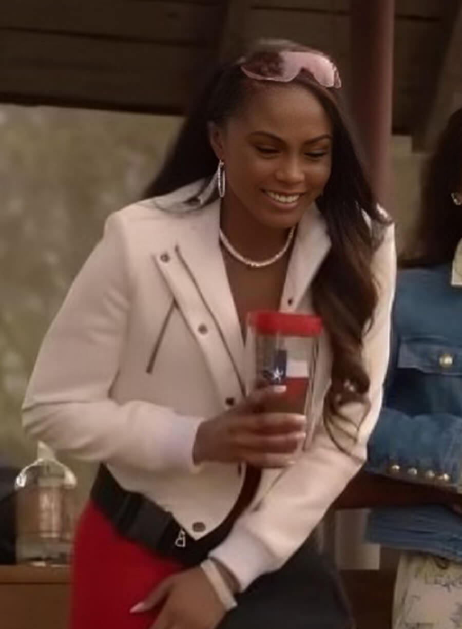 The Hunting Wives Joyce Glenn Monae White Jacket