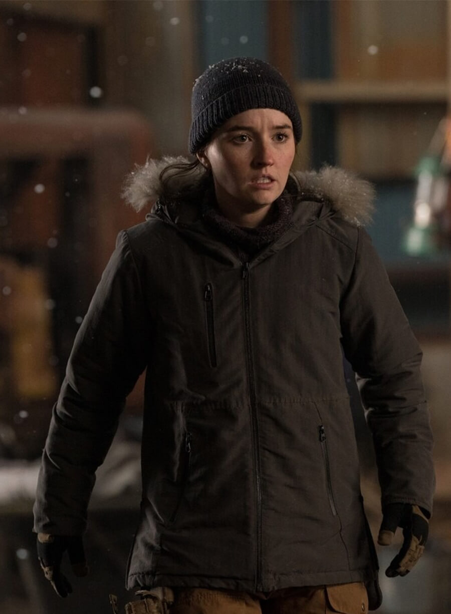 The Last of S02 Kaitlyn Dever Abby Parka Jacket 