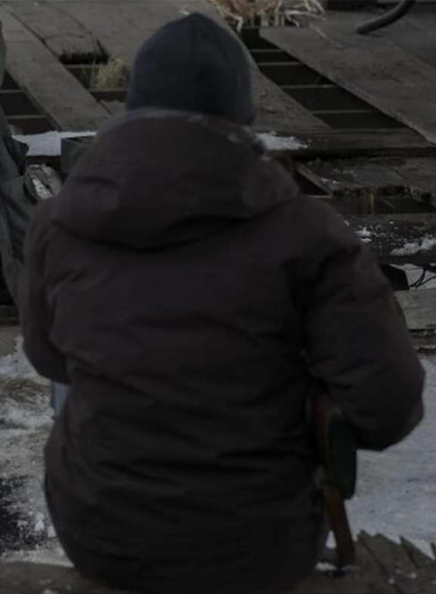 The Last of Us Bella Ramsey Ellie Brown Hooded Jacket