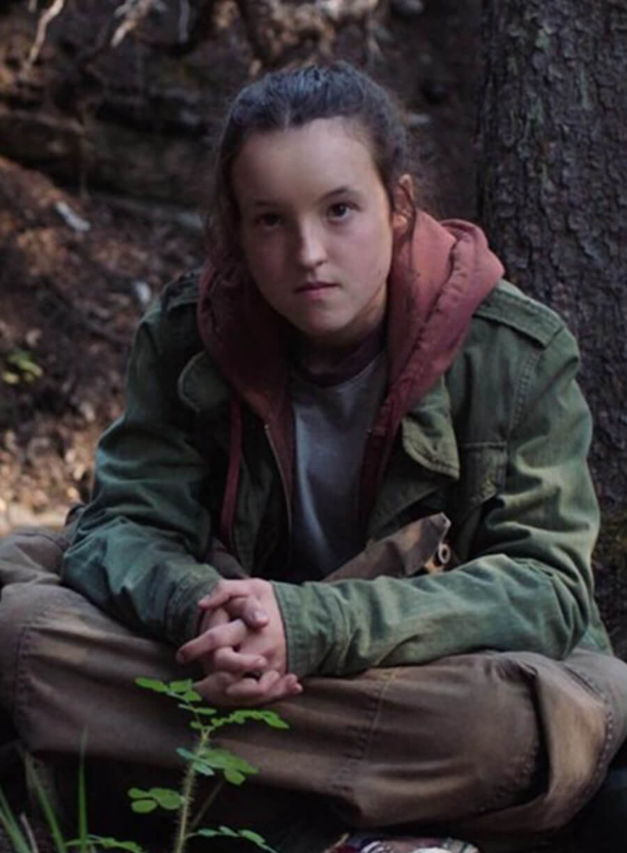 The Last of Us Bella Ramsey Ellie Green Jacket