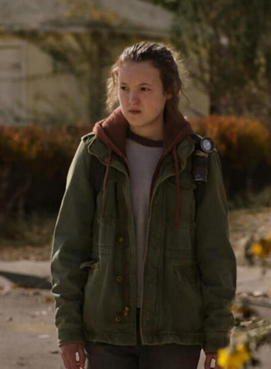 The Last of Us Bella Ramsey Ellie Green Jacket