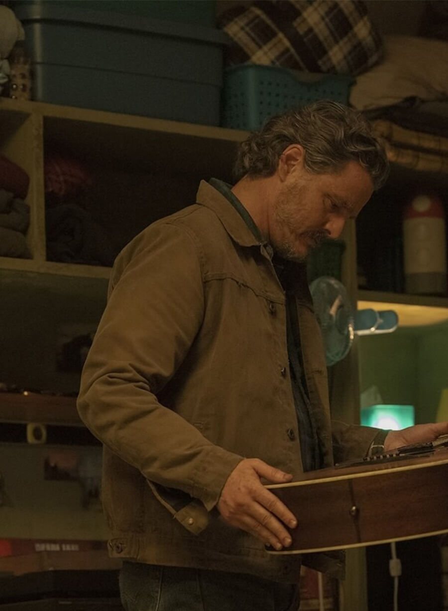 The Last of Us Pedro Pascal Joe Brown trucker Jacket 