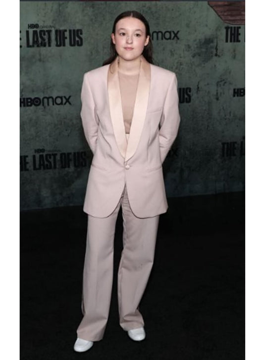 The Last Of Us Premiere Bella Ramsey Ellie Blazer Suit