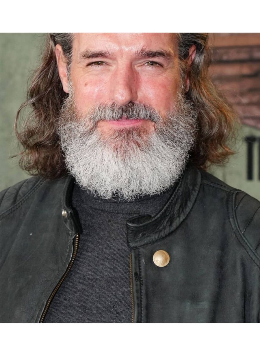 The Last of Us Premiere Jeffrey Pierce Black Leather Jacket