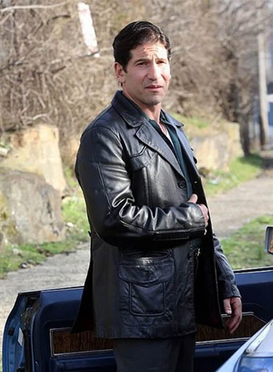 The Many Saints of Newark Jon Bernthal Johnny Boy Black Leather Jacket