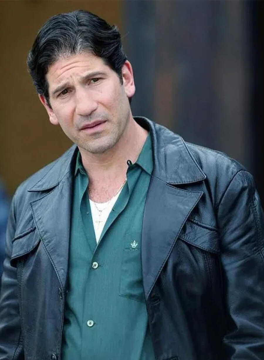 The Many Saints of Newark Jon Bernthal Johnny Boy Black Leather Jacket