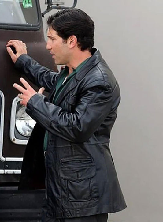 The Many Saints of Newark Jon Bernthal Johnny Boy Black Leather Jacket