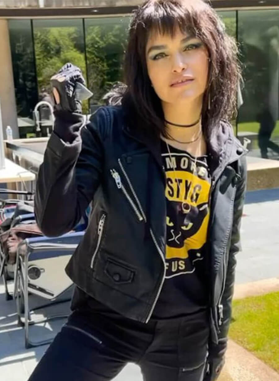 The Night Agent Ellen Black Leather Jacket