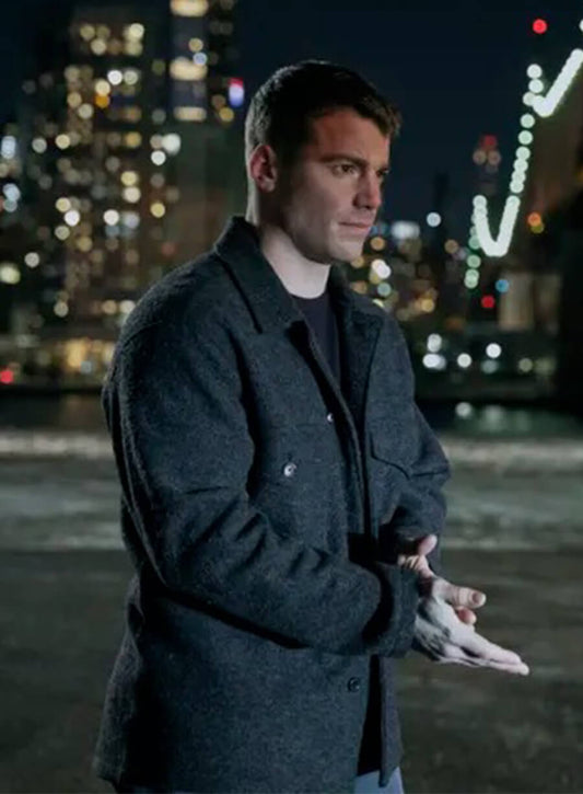 The Night Agent S03 Gabriel Basso Peter Wool Jacket