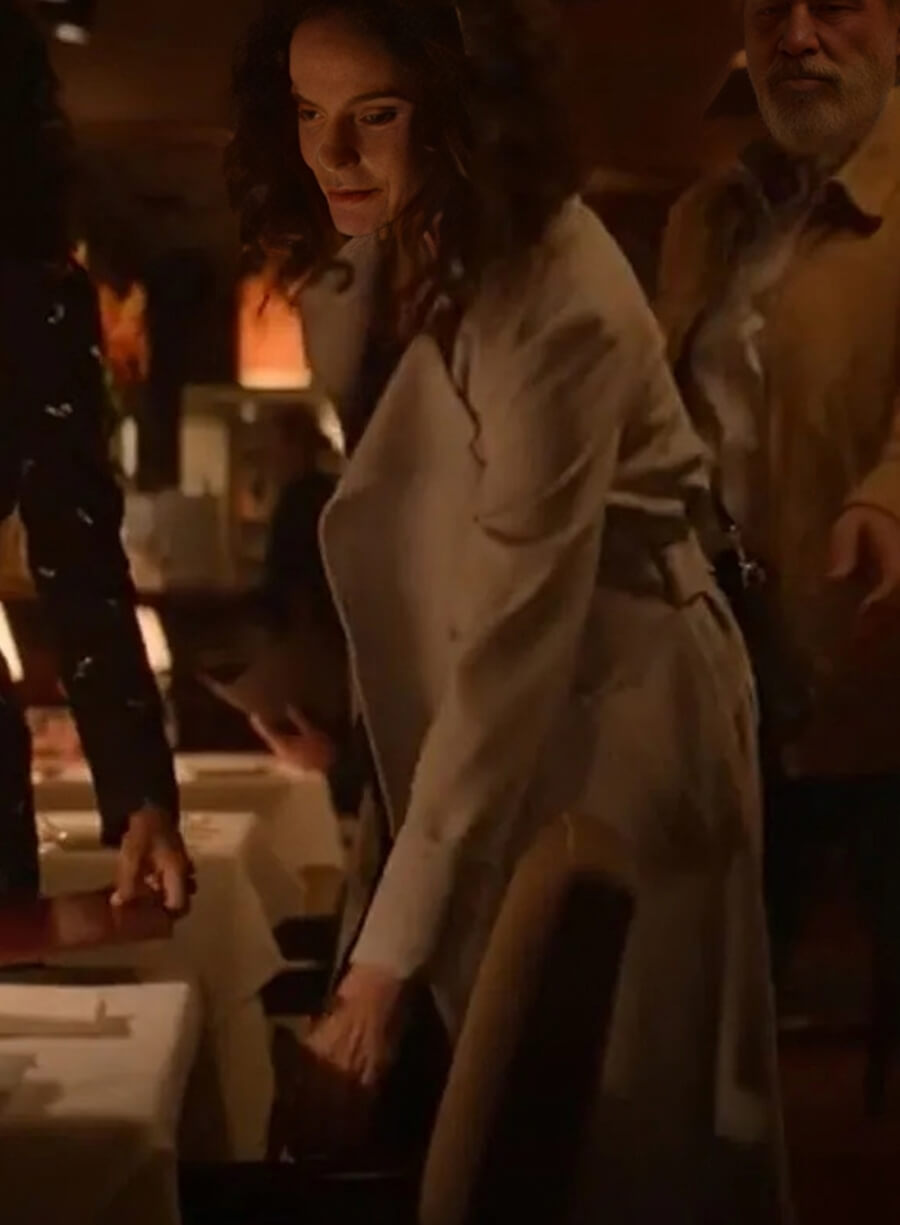 The Old Man Amy Brenneman Zoe McDonald White Coat