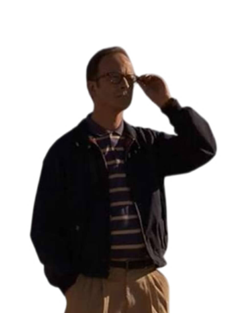 The Old Man Young Harold Harper Black Jacket