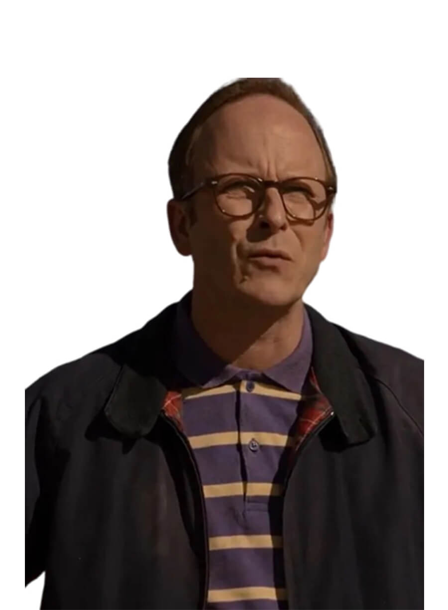 The Old Man Young Harold Harper Black Jacket