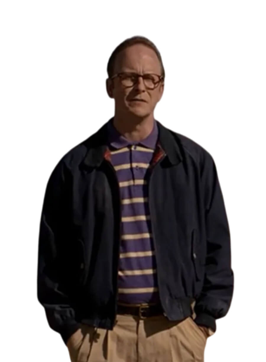 The Old Man Young Harold Harper Black Jacket