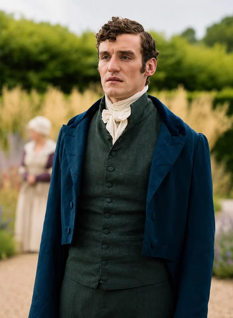 The Other Bennet Sister S01 Mr. Hayward Blue Tailcoat