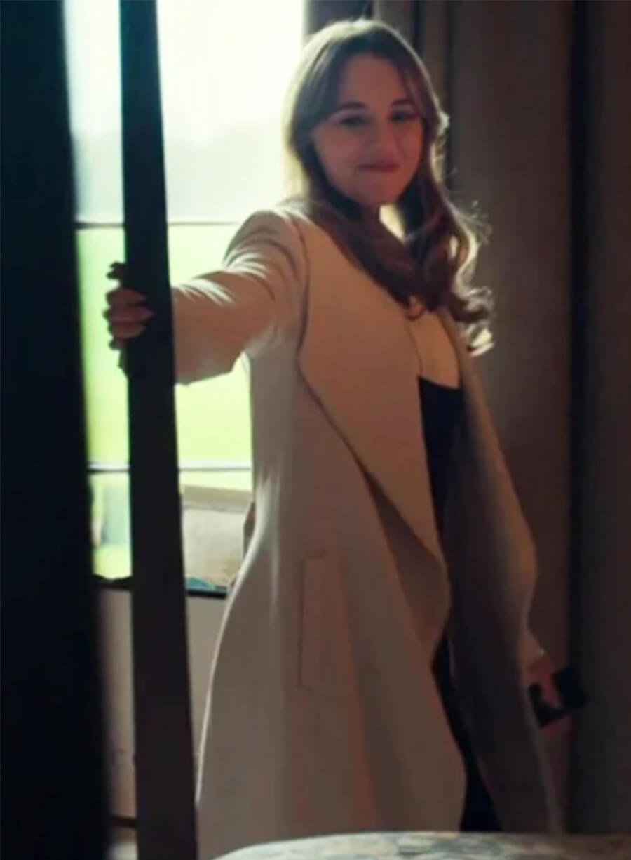 The Rainmaker 2025 Madison Iseman Long Wool Coat