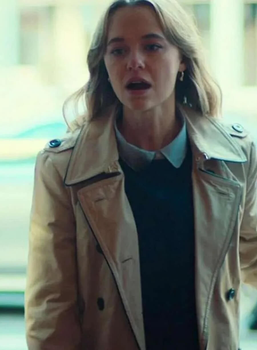 The Rainmaker 2025 Sarah Plankmore Begie Trench Coat