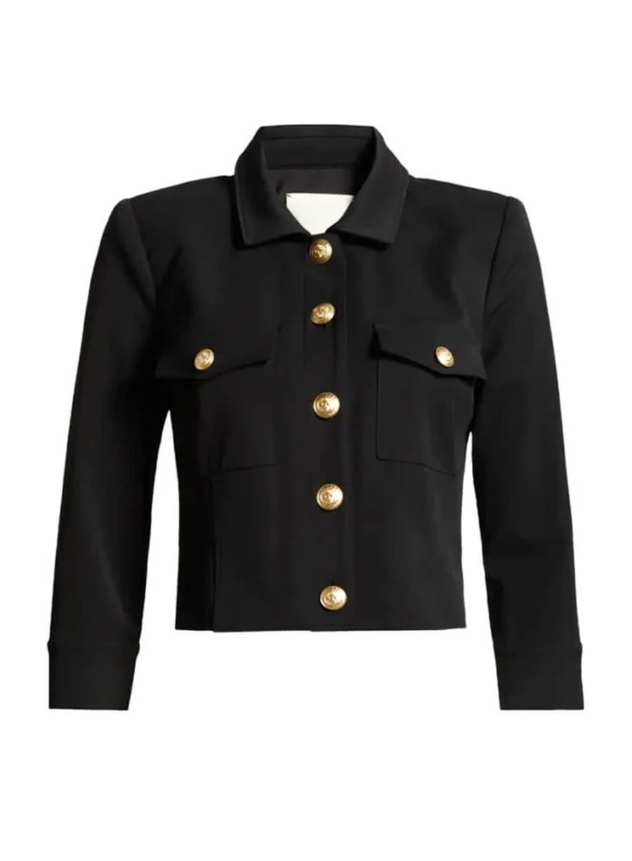The Rainmaker S01 Sarah Plankmore Black Jacket
