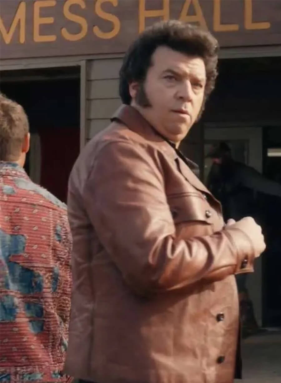 The Righteous Gemstones Jesse Gemstone Brown Leather Jacket