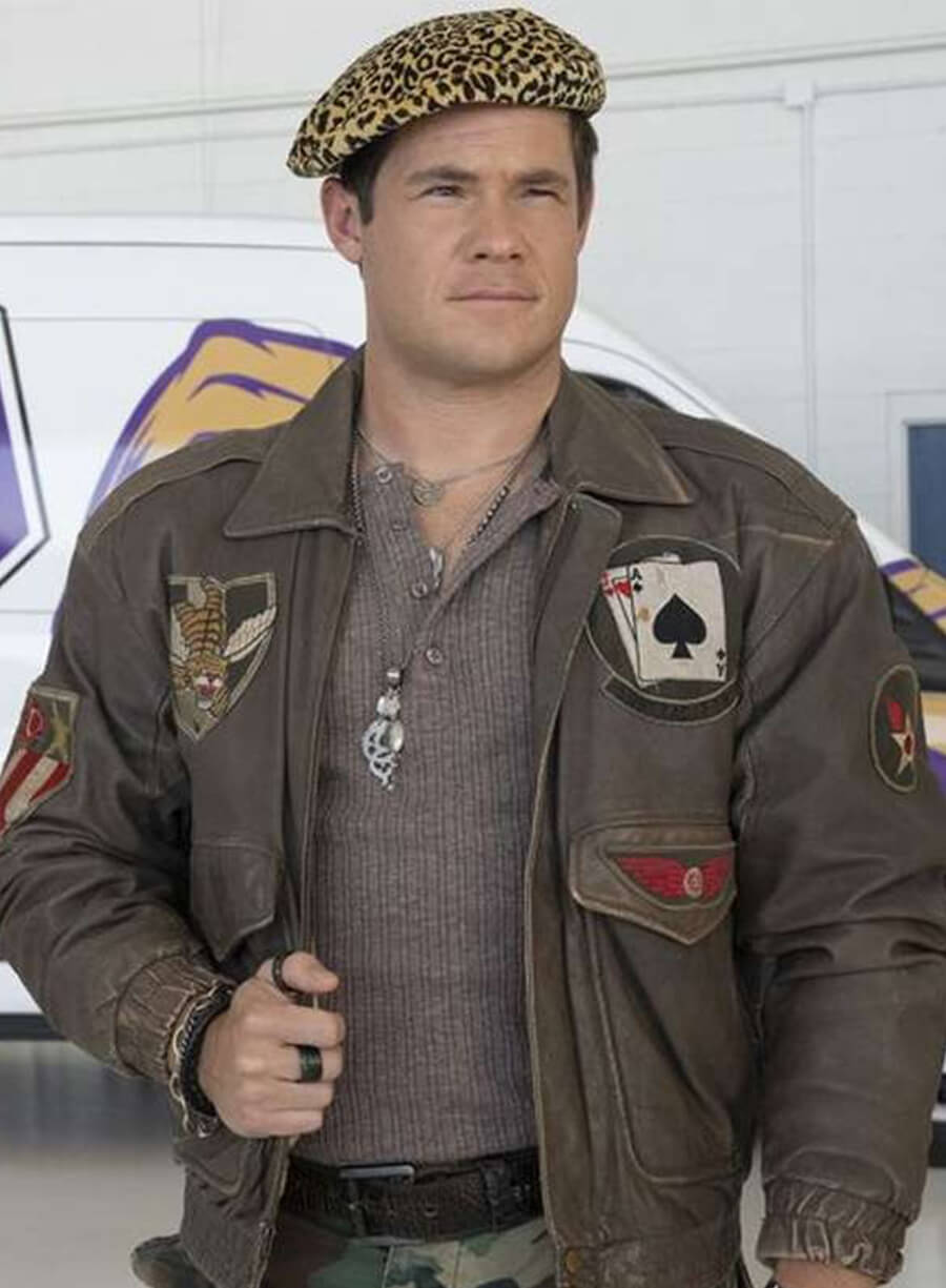 The Righteous Gemstones Kelvin Gemstone Brown Leather Jacket 