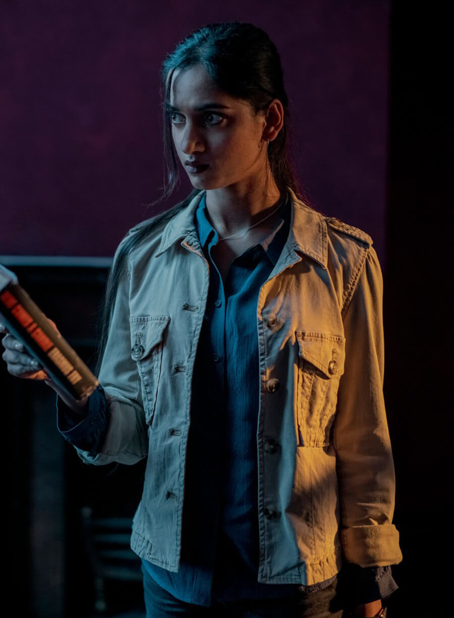 The Sandman Amita Suman Nora Grey Cotton Jacket