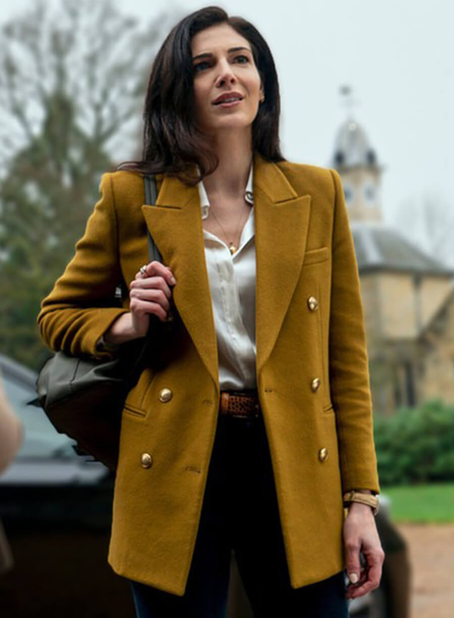 The Sandman Razane Jammal Lyta Hall Mustard Coat
