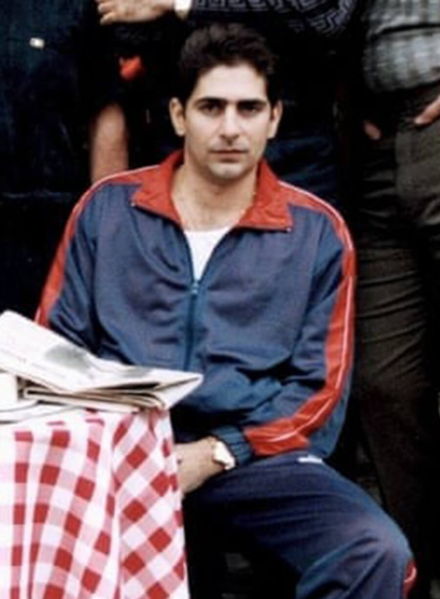 The Sopranos Christopher Moltisanti Blue Red Track Jacket