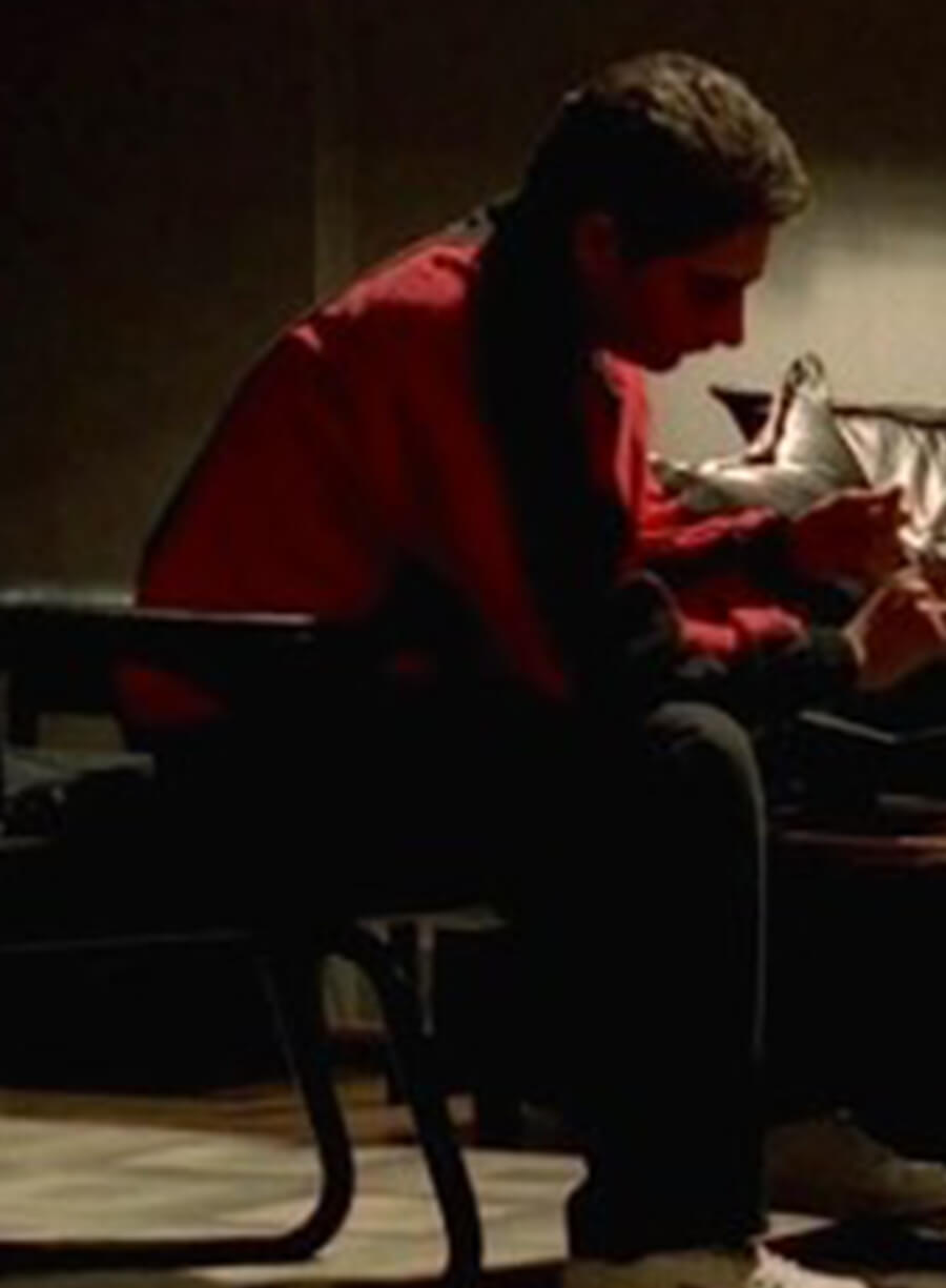 The Sopranos Christopher Moltisanti Red Black Tracksuit