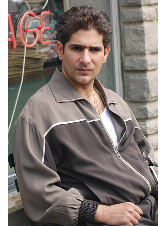 The Sopranos Christopher Moltisanti Grey Track Jacket