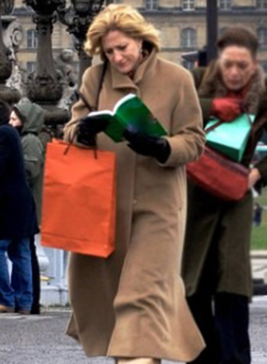 The Sopranos Edie Falco Carmela Soprano Wool Coat