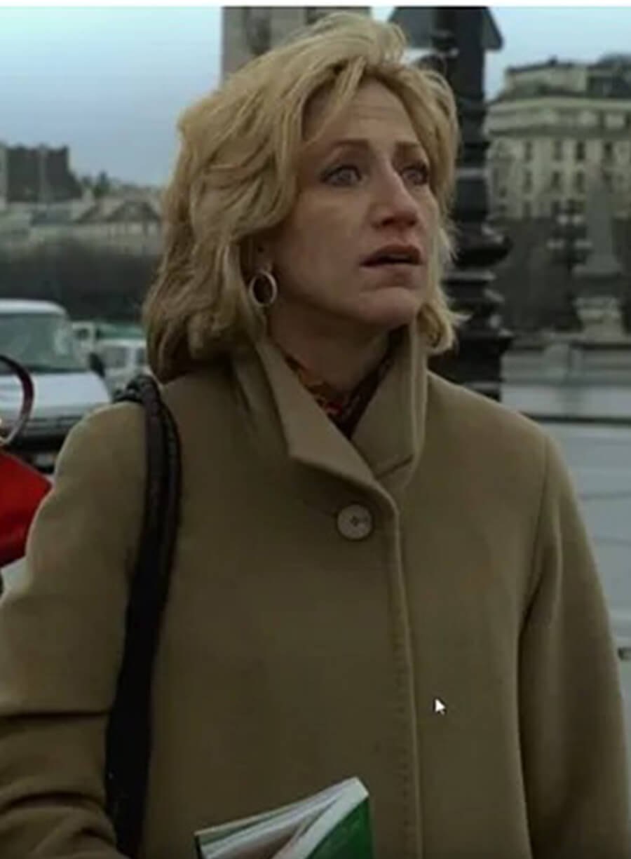 The Sopranos Edie Falco Carmela Soprano Wool Coat