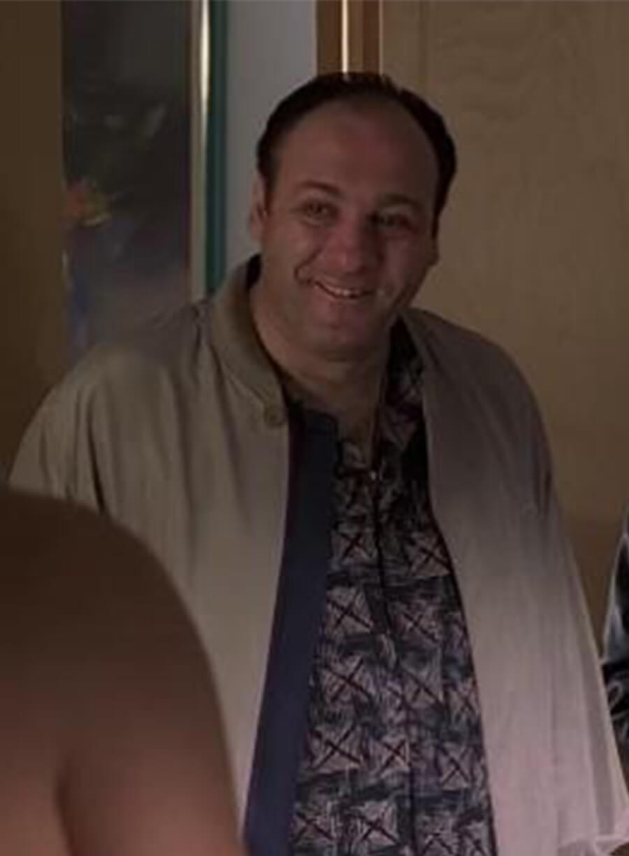 The Sopranos Tony Soprano Beige Jacket