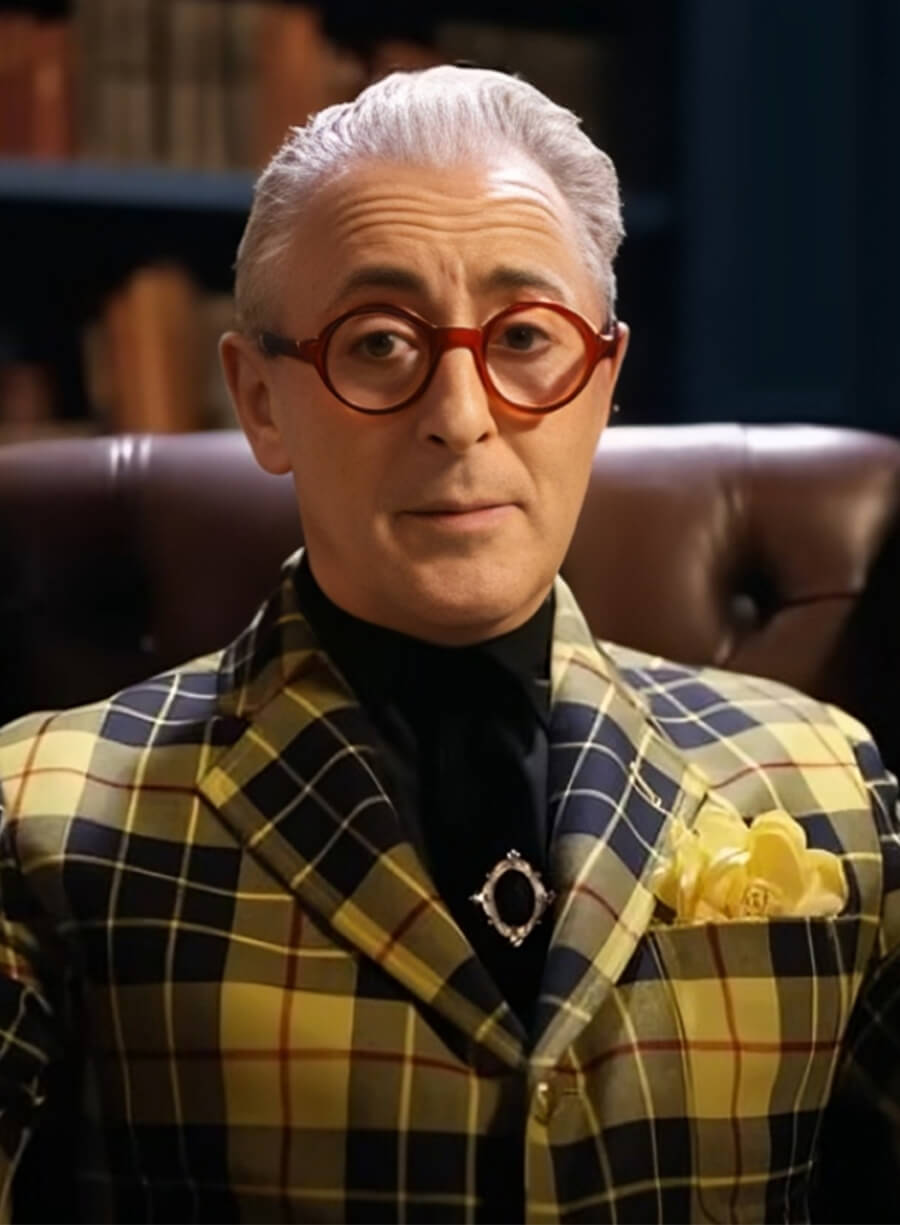 The Traitors Season 3 Alan Cumming Yellow Suit 