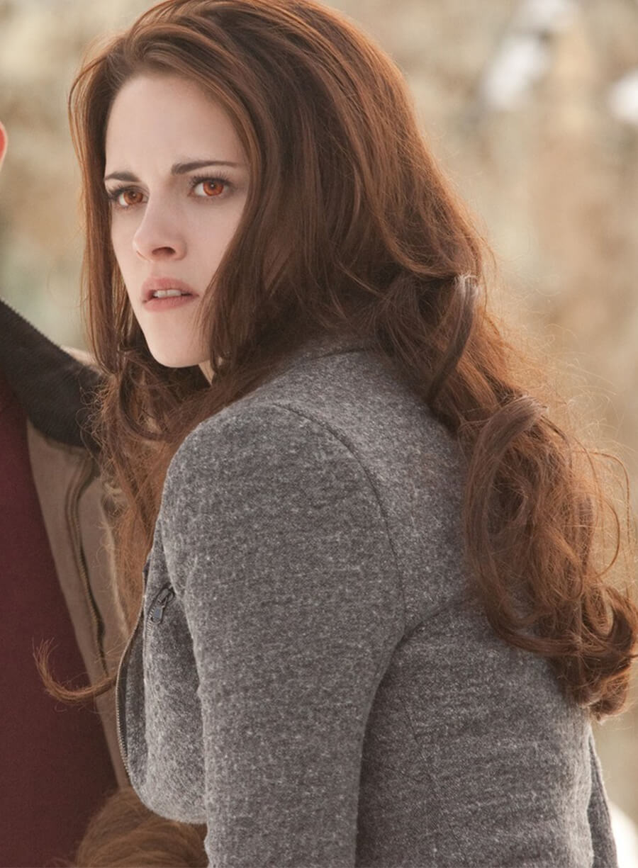 The Twilight Saga: Breaking Dawn 2 Bella Swan Grey Wool Jacket
