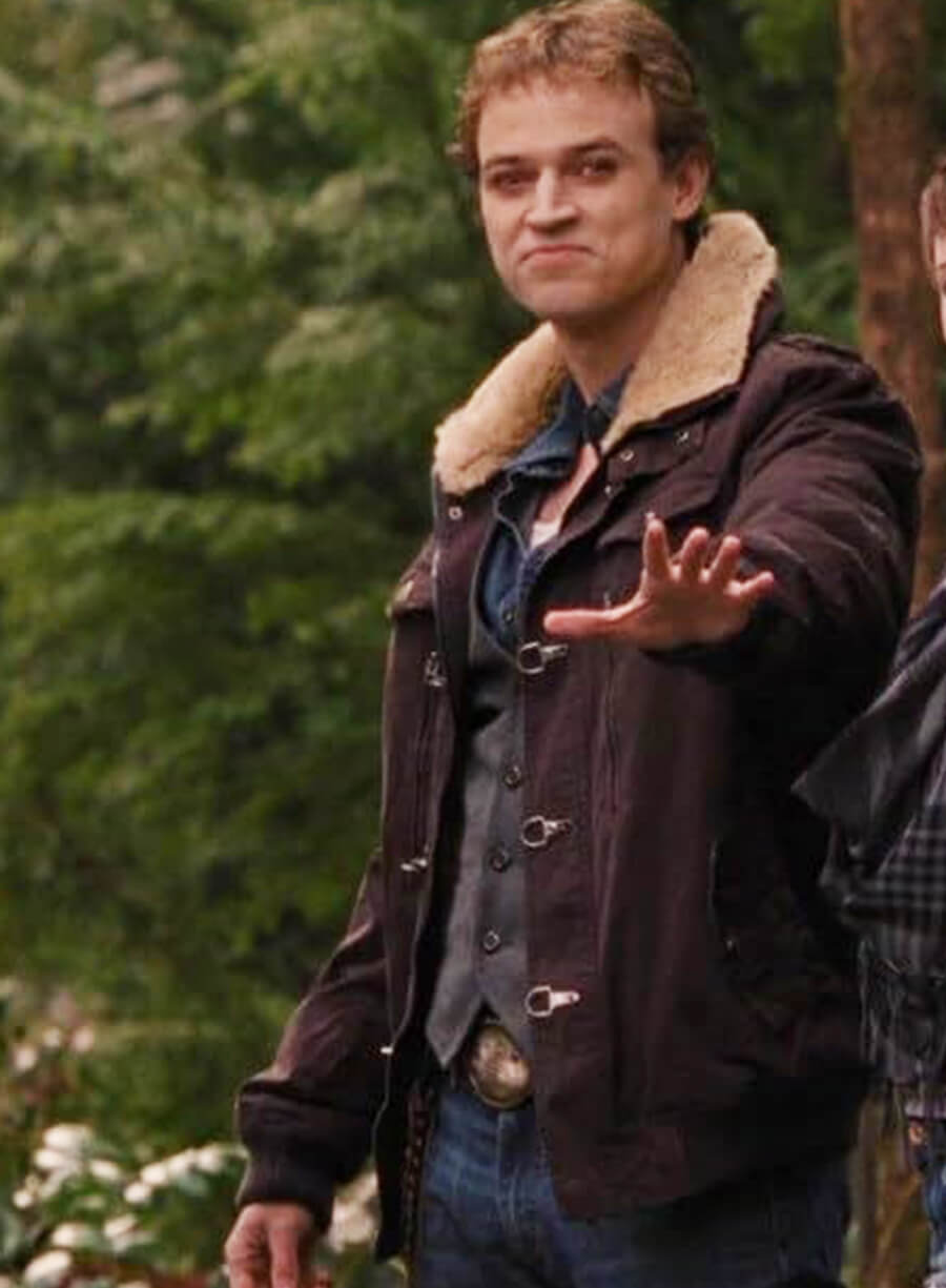 The Twilight Saga: Breaking Dawn 2 Benjamin Brown Sherpa Jacket 