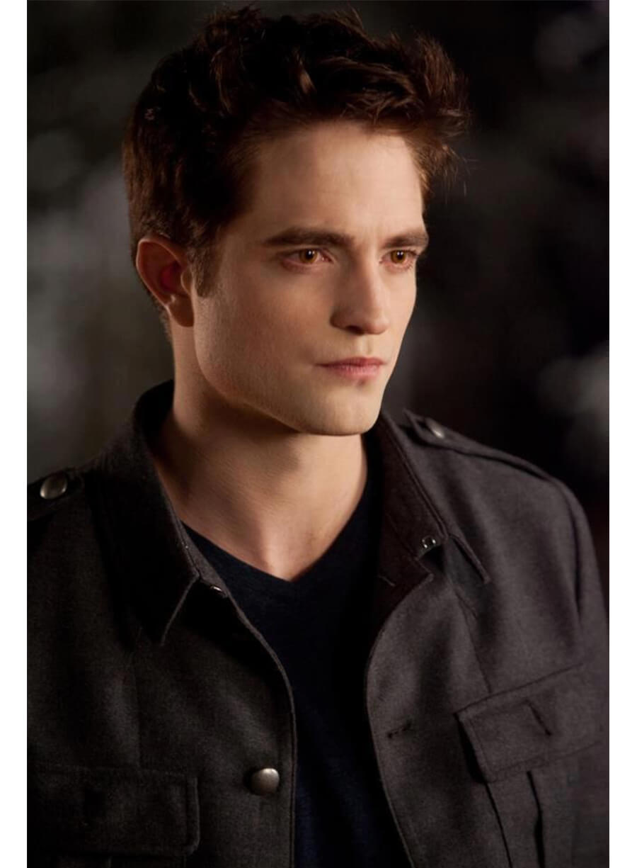 The Twilight Saga: Breaking Dawn 2 Edward Cullen Grey Jacket