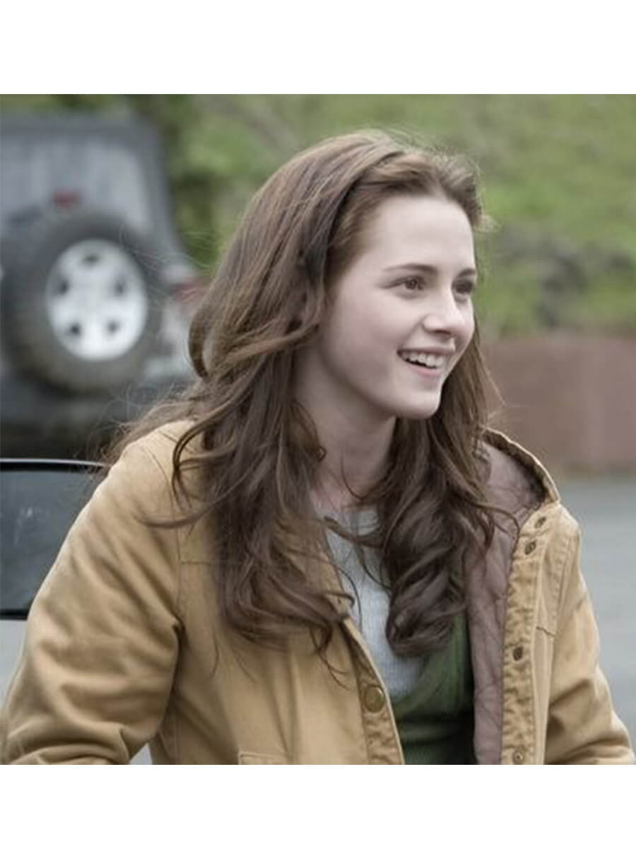 The Twilight Saga: New Moon Bella Swan Brown Cotton Jacket