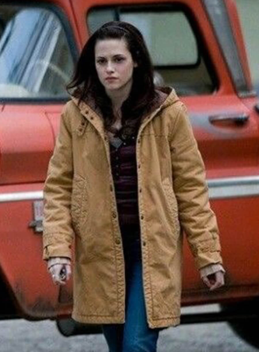 The Twilight Saga: New Moon Bella Swan Brown Cotton Jacket
